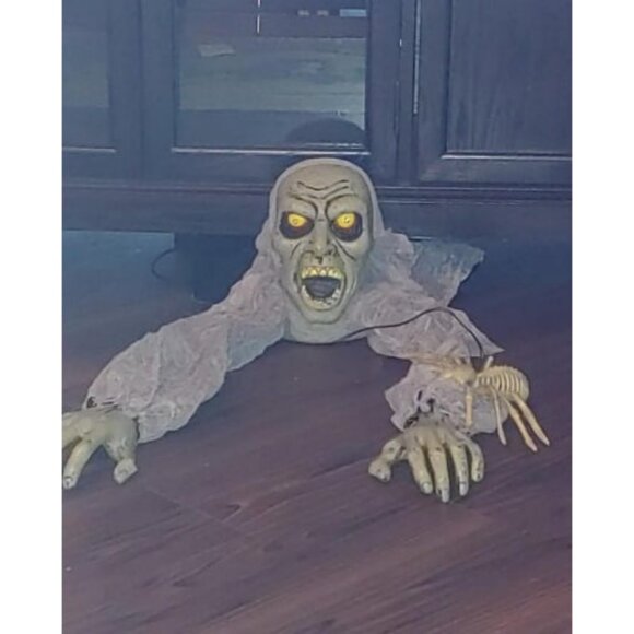 Halloween Décor Groundbreaker Zombie with Sound and...